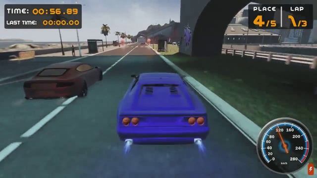 Ocean City Racing gameplay pc.worst racing game ever смотреть онлайн