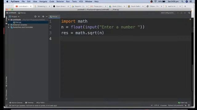 Python User Defined Functions and Recursion смотреть онлайн