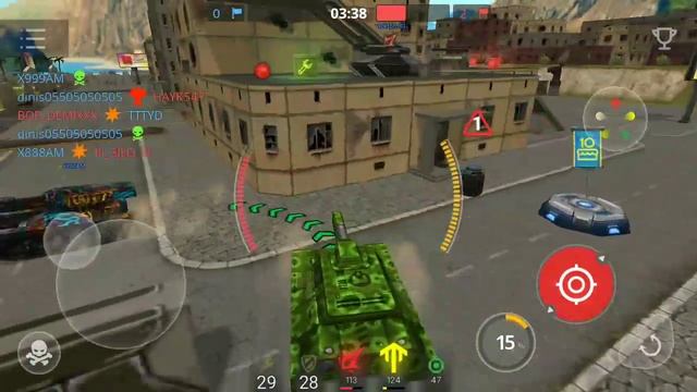 ПЕРВЫЙ РАЗ В ТАНКАХ ОНЛАЙН НА ТЕЛЕФОНЕ ШОК смотреть онлайн