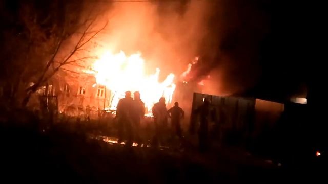 д. Борисово. Пожар смотреть онлайн