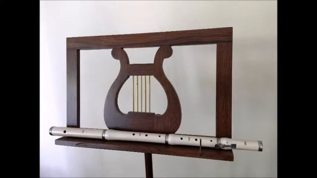 Boismortier op35 Suite 6 Lentement on Aulos AF3 Stanesby Baroque flute смотреть онлайн