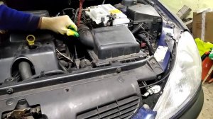 Замена датчика температуры охлаждающей жидкости на Peugeot 206 2.0 HDI или скупой платит дважды