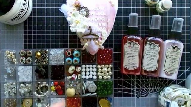 Скрапбукинг. Сердце в стиле шебби шик! смотреть онлайн