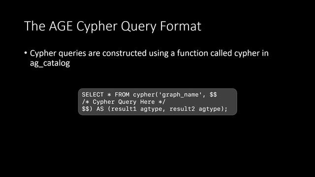 Apache AGE Tutorial Creating Graphs, Nodes and Edges смотреть онлайн