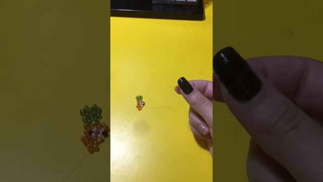 Зайчик в морковке из бисера.бисероплетение ?? смотреть онлайн