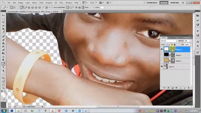 How to cartoonize picture using Photoshop CS5 смотреть онлайн
