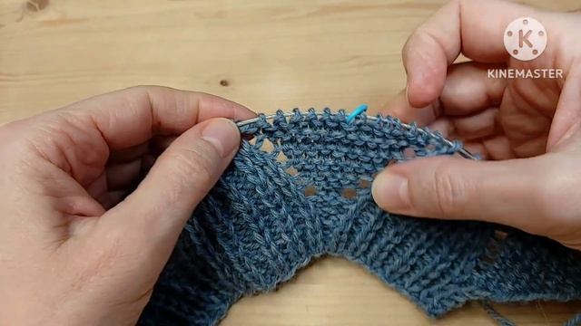 Оригинальные носки /следки на двух спицах смотреть онлайн