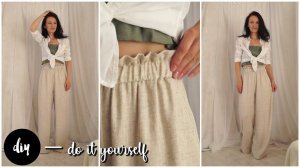 Как сшить ШИРОКИЕ БРЮКИ своими руками