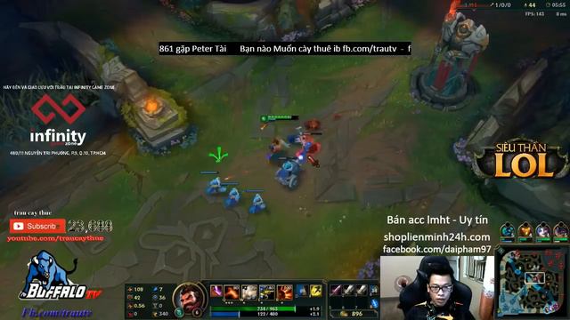 Đại chiến King of War vs Trâu Best Udyr cuối mùa cày thuê смотреть онлайн
