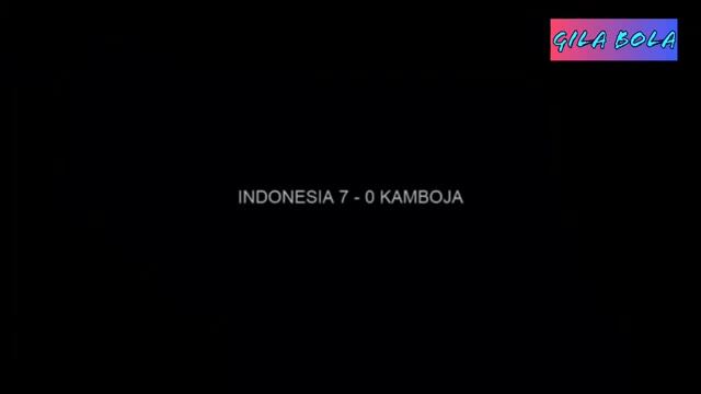 Indonesia Vs Kamboja (13-0)timnas Futsal Indonesia