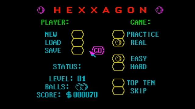 Hexxagon (1994) Gameplay, ZX Spectrum