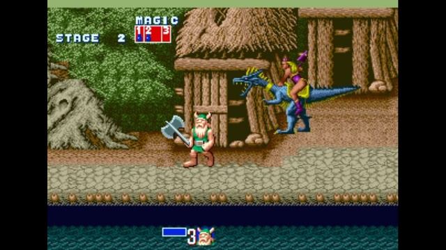 Sega Mega Drive 2 (Smd) 16-bit Golden Axe 1 Stage 2