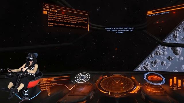 Elite Dangerous On Yaw VR Gameplay & Final YawVR Review! смотреть онлайн