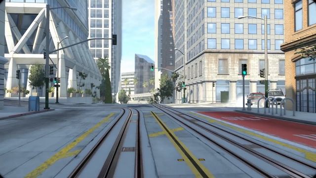 BeamNG Drive - Big West Coast Race From The City To The Radio Tower смотреть онлайн
