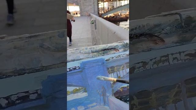 Пейзаж маслом.Натура.Осень.Москва ПРОСТАЯ КАРТИНА МАСЛОМ. КАК НАРИСОВАТЬ ПЕЙЗАЖ. МАСТЕР КЛАСС смотреть онлайн