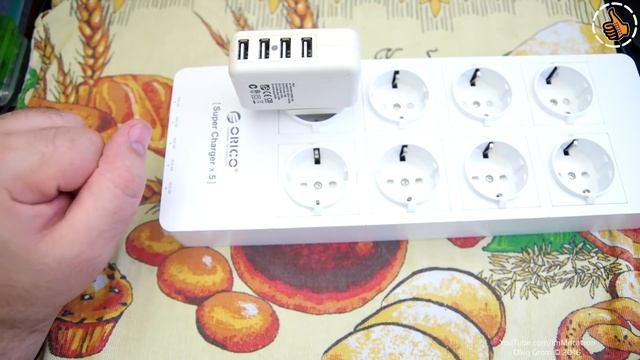 ORICO HPC-8A5U - Сбылась мечта ? Универсальный удлинитель ? смотреть онлайн