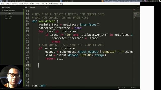 Flet Tutorial - Detect ONLINE OR OFFLINE WiFi смотреть онлайн