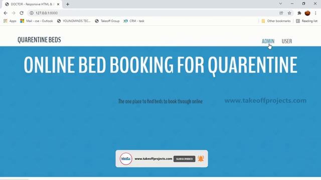 Online Bed Booking For Quarantine | Projects on the web application | Python Projects смотреть онлайн
