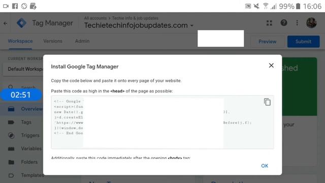 How to add google tag manager in website|malayalam|digital marketing|google analytics|google consol смотреть онлайн