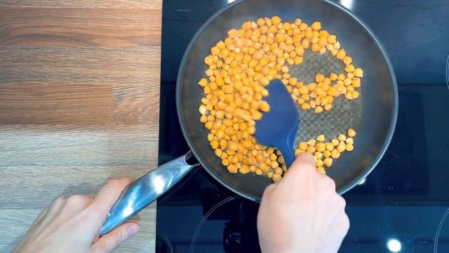 Домашняя закуска к пиву.  Жареный нут. Roasted Chickpeas.