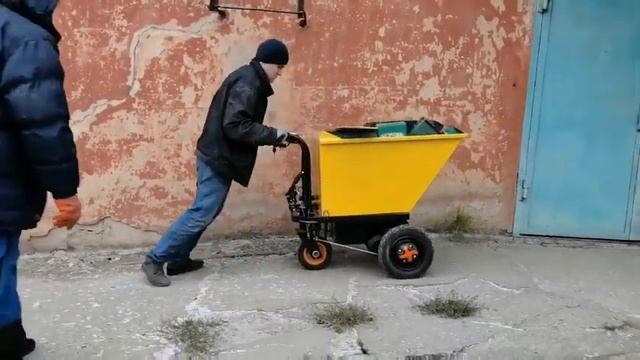 Відео роботи електротачки Вольта байкс смотреть онлайн