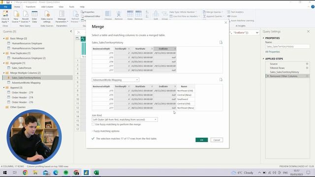 How to use MERGE and APPEND queries in Power BI and Power Query смотреть онлайн