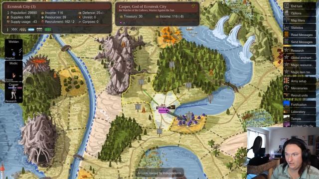 Dominions 5 - Pokemon Crystal - Ecruteak City - Turn 1 смотреть онлайн