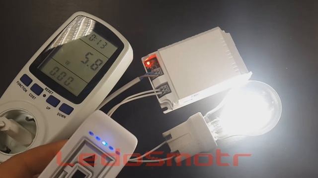 Диммер для светодиодных ламп на 220В с сайта AliExpress. смотреть онлайн