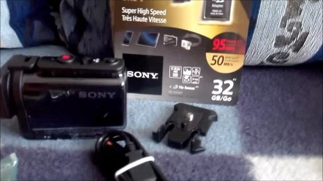 Unboxing Sportowa Kamera Sony HDR-AS50 смотреть онлайн