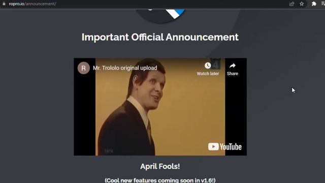 RoPro Announced A New Future Updates?!?! (Roblox Extensions)