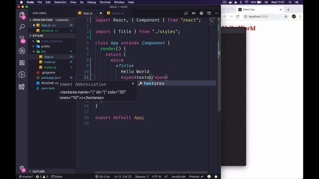 Utilizando Styled Components (CSS-in-JS) no ReactJS e React Native | Diego Fernandes смотреть онлайн