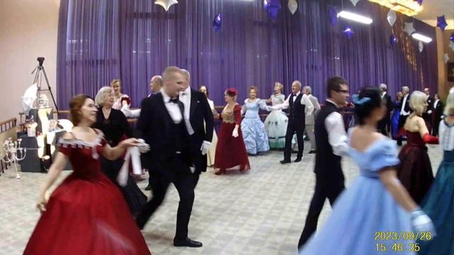 Па Де Грас 04.11.2023 Бал "Русский Вальс" Видео Сергей Комаров смотреть онлайн