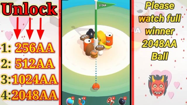 Merge Blocks 3D 2048 puzzle | shape changing ball in merge block 3d cool video games new update#5 смотреть онлайн