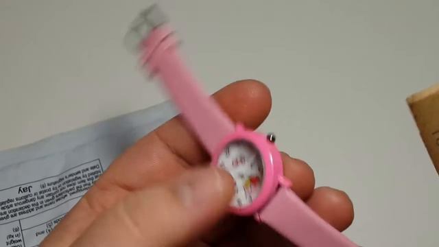 Часы для девочки HELLO KITTY. Посылка с Aliexpress за 2$ доллара смотреть онлайн