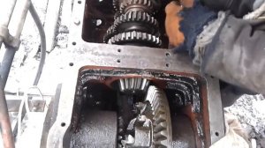 трактор юмз-6, разборка коробки юмз-6
