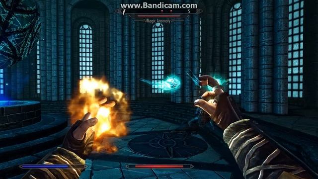 Skyrim: Beating Ancano and becoming the Arch-Mage of The College of Winterhold смотреть онлайн