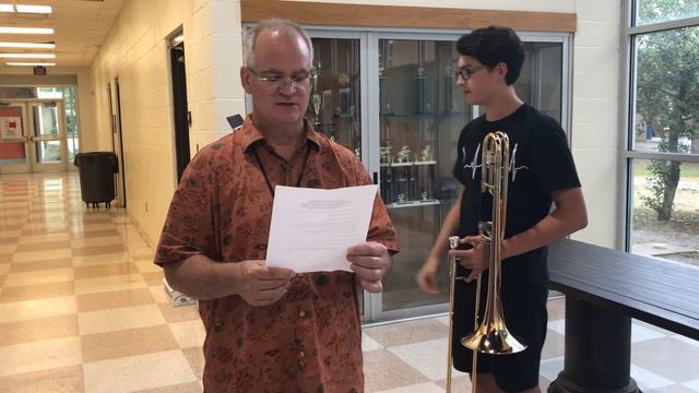 2019 NC All State Orchestra Audition - Elijah Van Camp-Goh, trombone смотреть онлайн