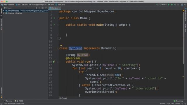 Java SE 9 - Create a Thread смотреть онлайн