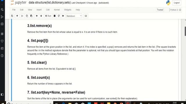 About Python List Methods смотреть онлайн