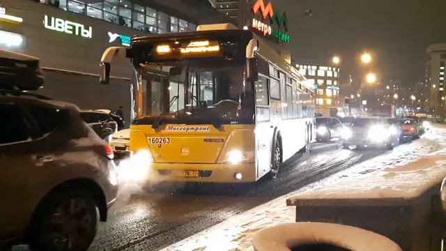 Станция м.Пролетарская автобус ГолАЗ-6228 борт 160263 по маршруту 608 смотреть онлайн