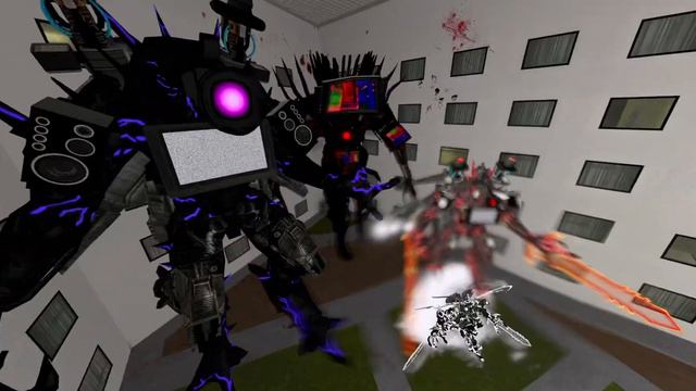 Skibidi Epic Cyber Tri Titan Cursed in Backrooms in gmod смотреть онлайн