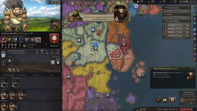 The Warcraft Mod Update CHANGES THE HORDE | CK3 Warcraft Mod | (Horde -1) смотреть онлайн