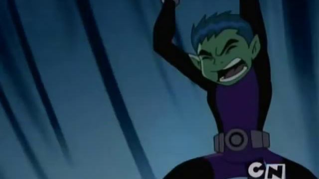 Beast Boy gets his geek on and saves the day смотреть онлайн