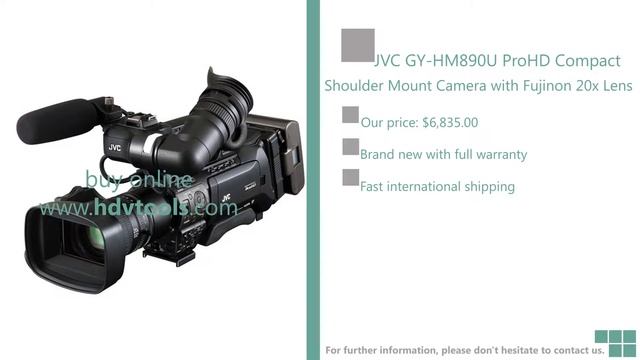 JVC GY-HM890U ProHD Price $6835 Brand New with Warranty смотреть онлайн
