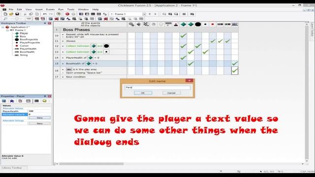 Clickteam Fusion 2.5 - Boss Fight Tutorial (Part 2/2) Text, Particles, and mistakes! смотреть онлайн