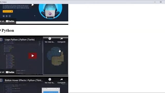 Galería De Videos Responsivo | HTML CSS смотреть онлайн