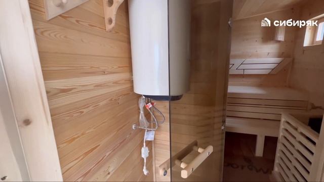 Каркасная баня + мебель в подарок