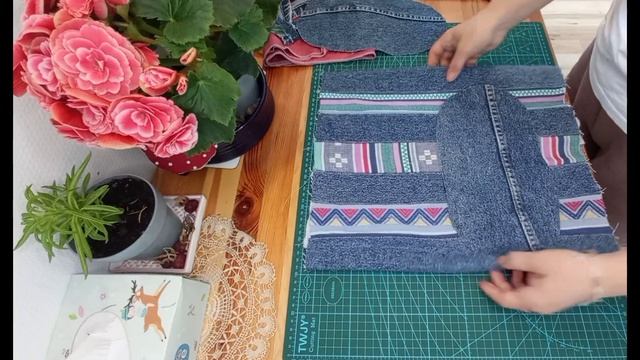 DIY / ИДЕЯ ВО ЧТО МОЖНО ПРЕВРАТИТЬ СТАРУЮ РУБАШКУ / ПЕРЕРАБОТКА СТАРЫХ ВЕЩЕЙ смотреть онлайн