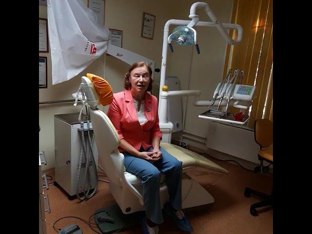 Отзыв о работе стоматолога-ортопеда-терапевта Бондаренко Юрия Ивановича / Стоматология в Москве смотреть онлайн