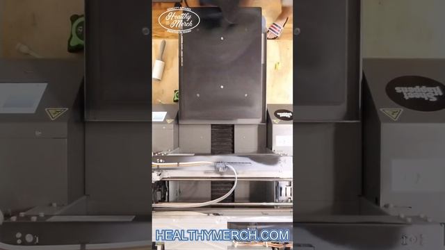 Printing Shirts With Ricoh Ri-1000 Timelapse DTG Printing смотреть онлайн